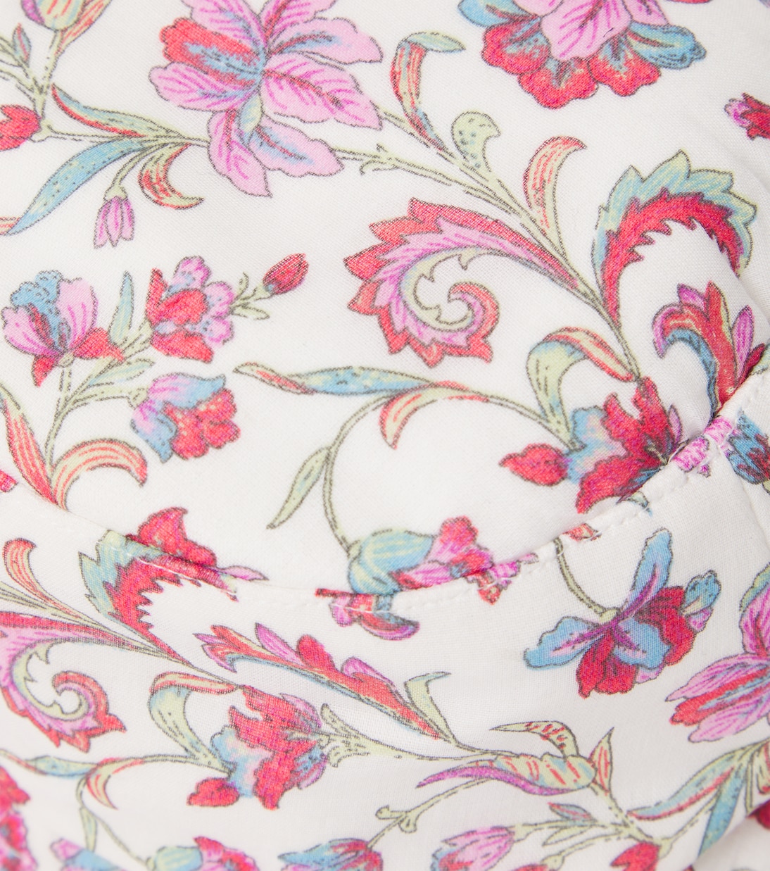 Floral reversible cotton hat | Louise Misha