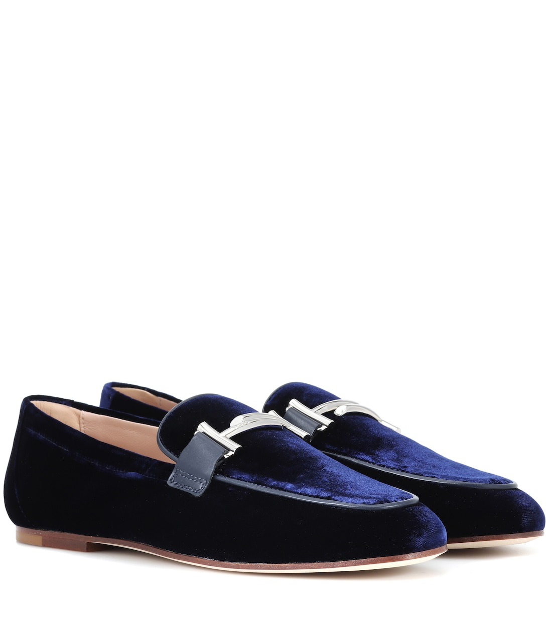 Double T velvet loafers | Tod's
