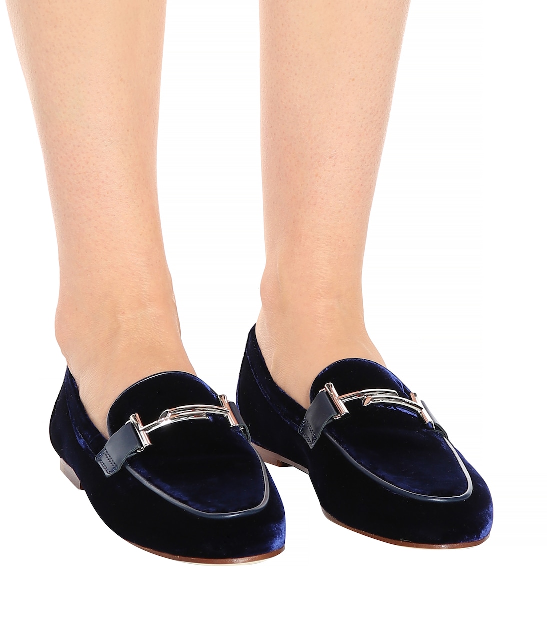 Double T velvet loafers | Tod's