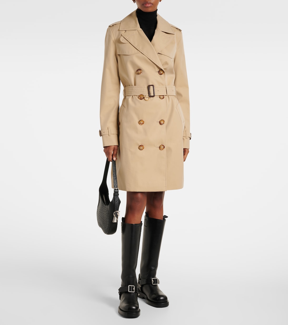 Trench-coat The Islington Short en coton | Burberry