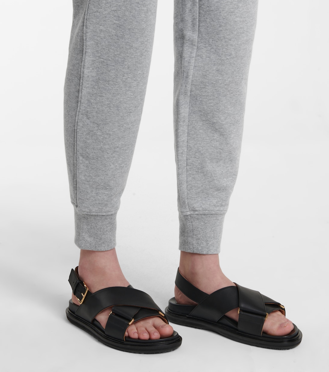 Cotton-blend terry sweatpants | Vince