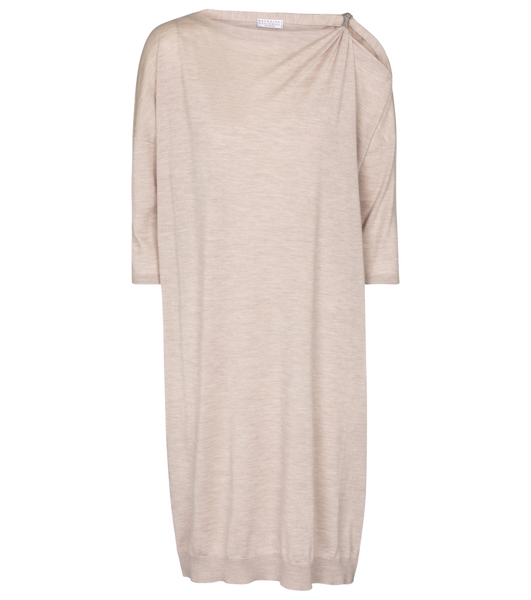 Cashmere and silk sweater dress | Brunello Cucinelli