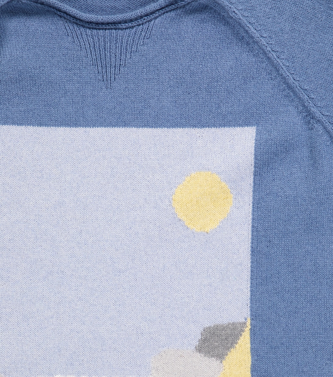 Pull intarsia en cachemire et coton | Bonpoint
