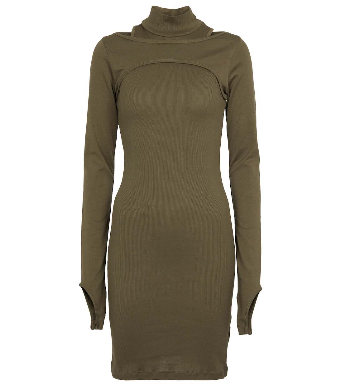 Minikleid aus Jersey | Helmut Lang