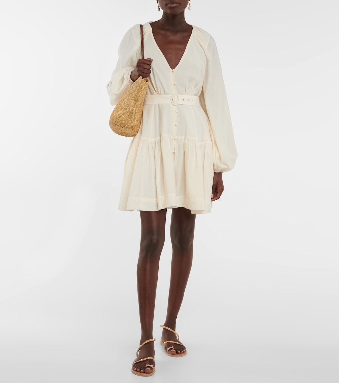 Belted mini dress | Simkhai
