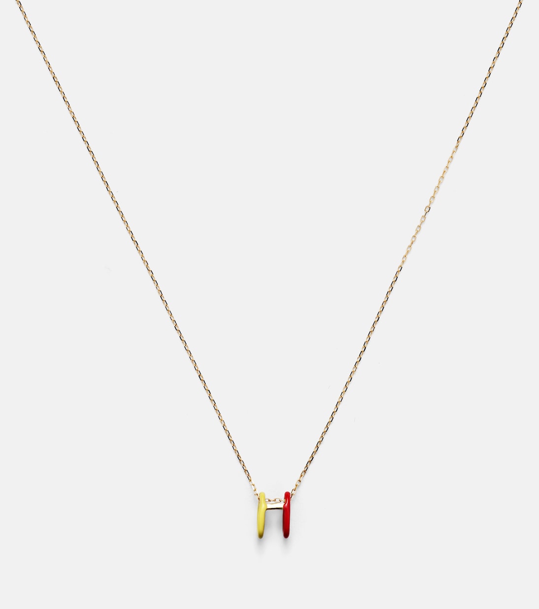 Collier en or 18 ct et émail | Persée