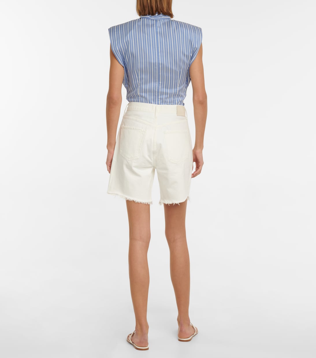 Camilla distressed denim shorts | Citizens of Humanity