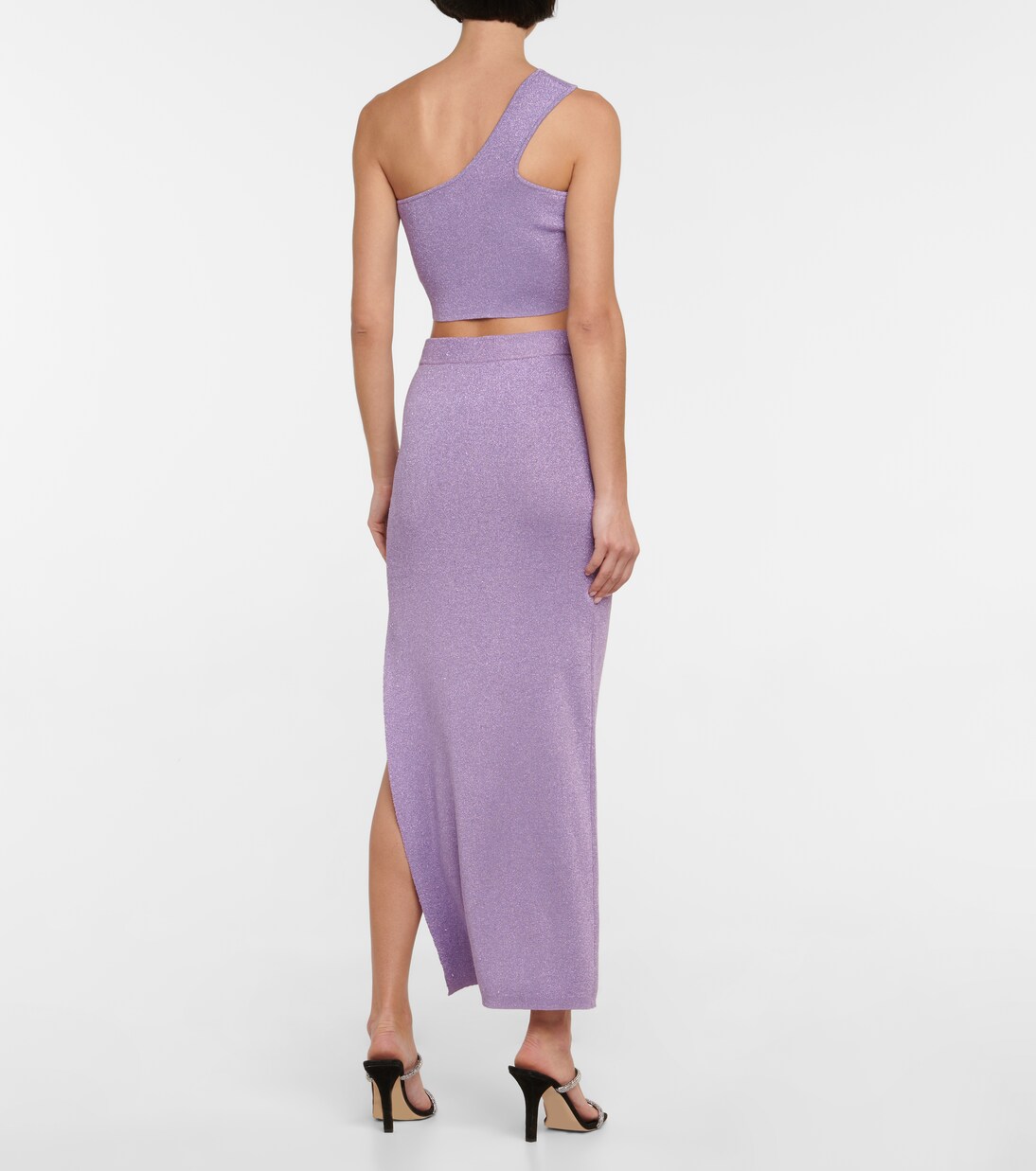 One-shoulder crop top | Dodo Bar Or