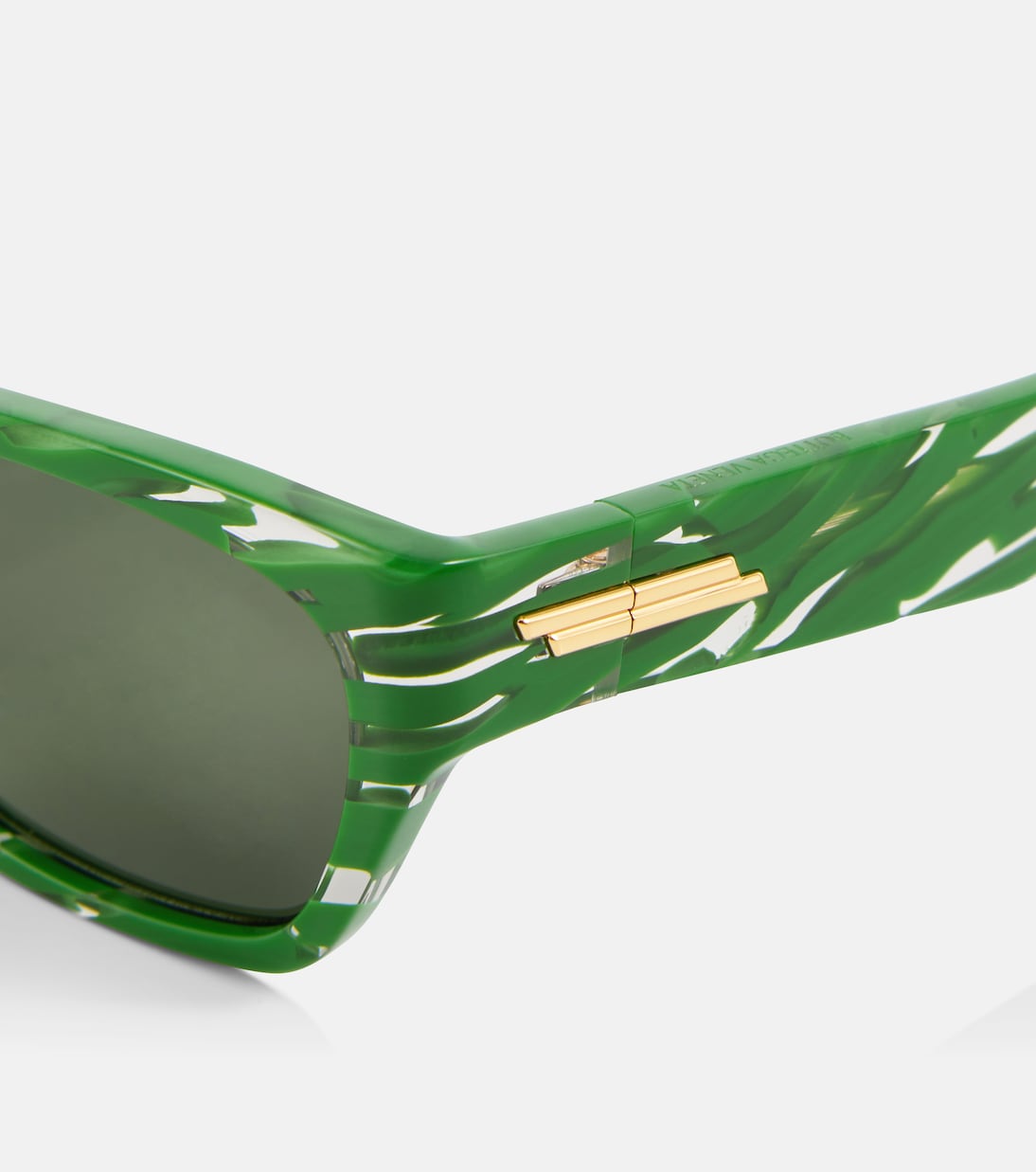 Gafas de sol de acetato rectangulares | Bottega Veneta