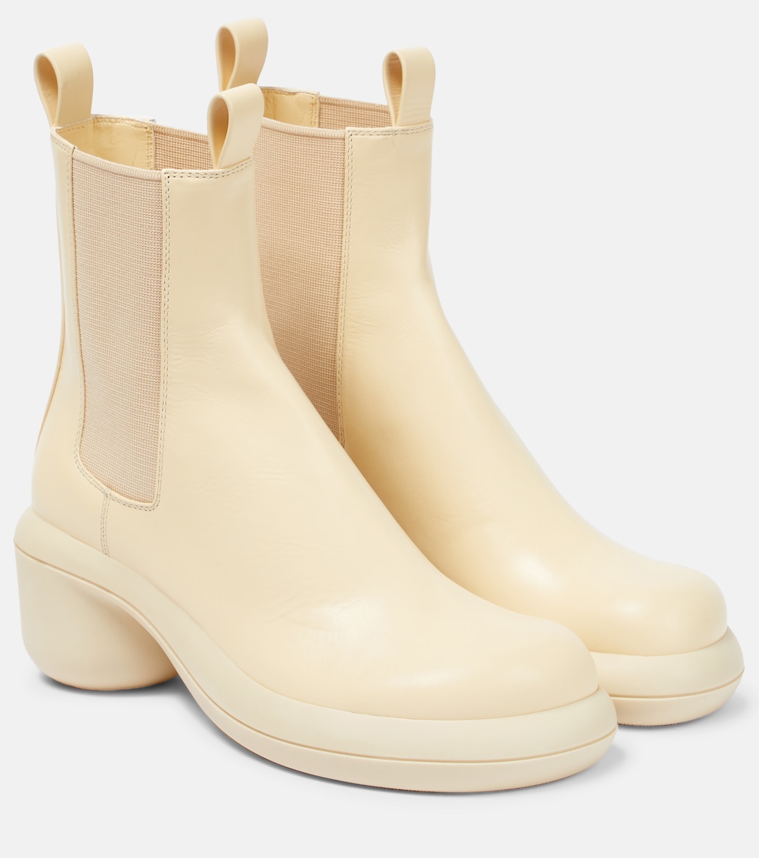 Leather Chelsea boots | Jil Sander
