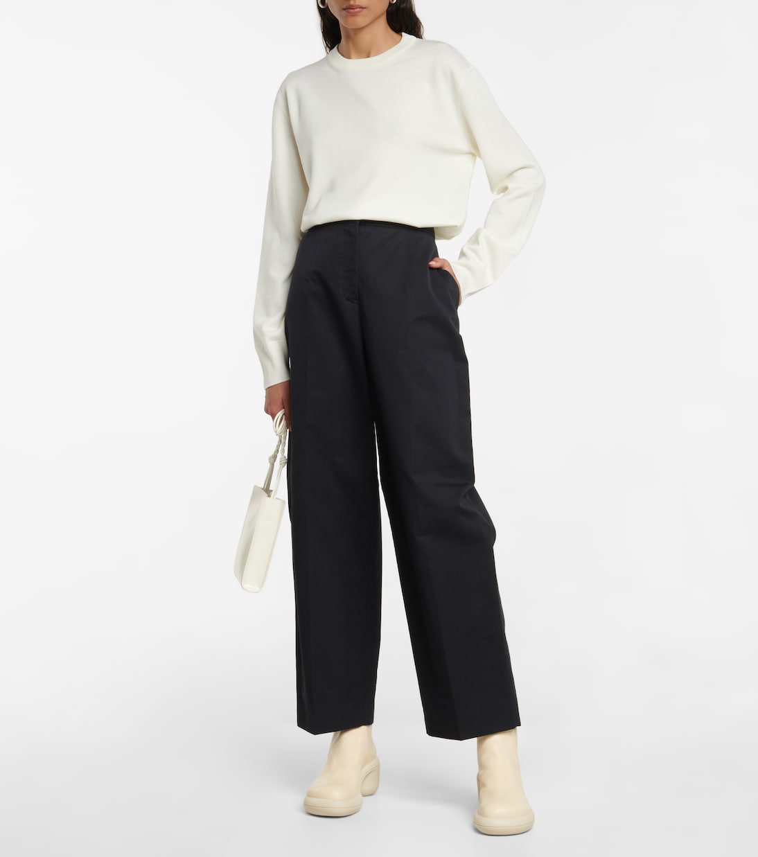 Leather Chelsea boots | Jil Sander