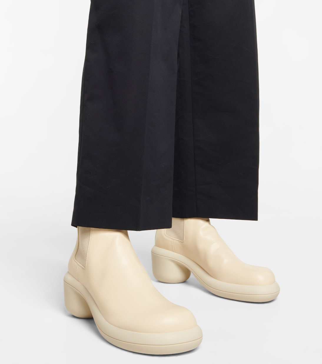 Leather Chelsea boots | Jil Sander