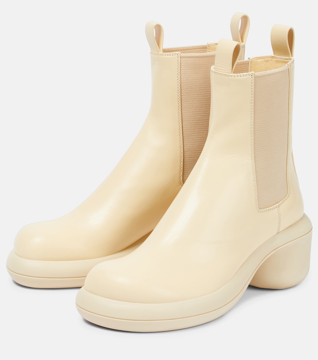 Leather Chelsea boots | Jil Sander