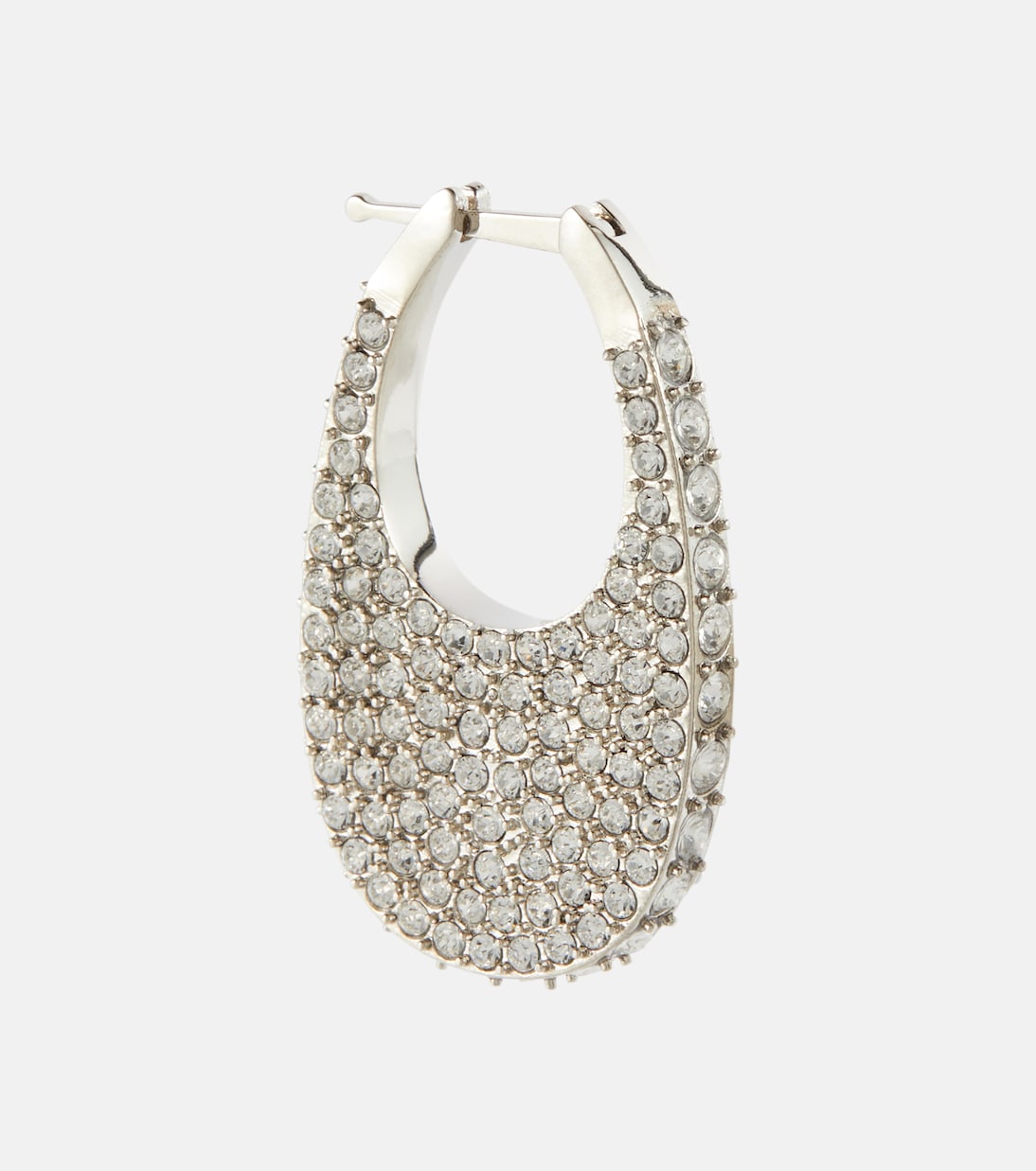 Orecchini Swipe Medium con cristalli | Coperni