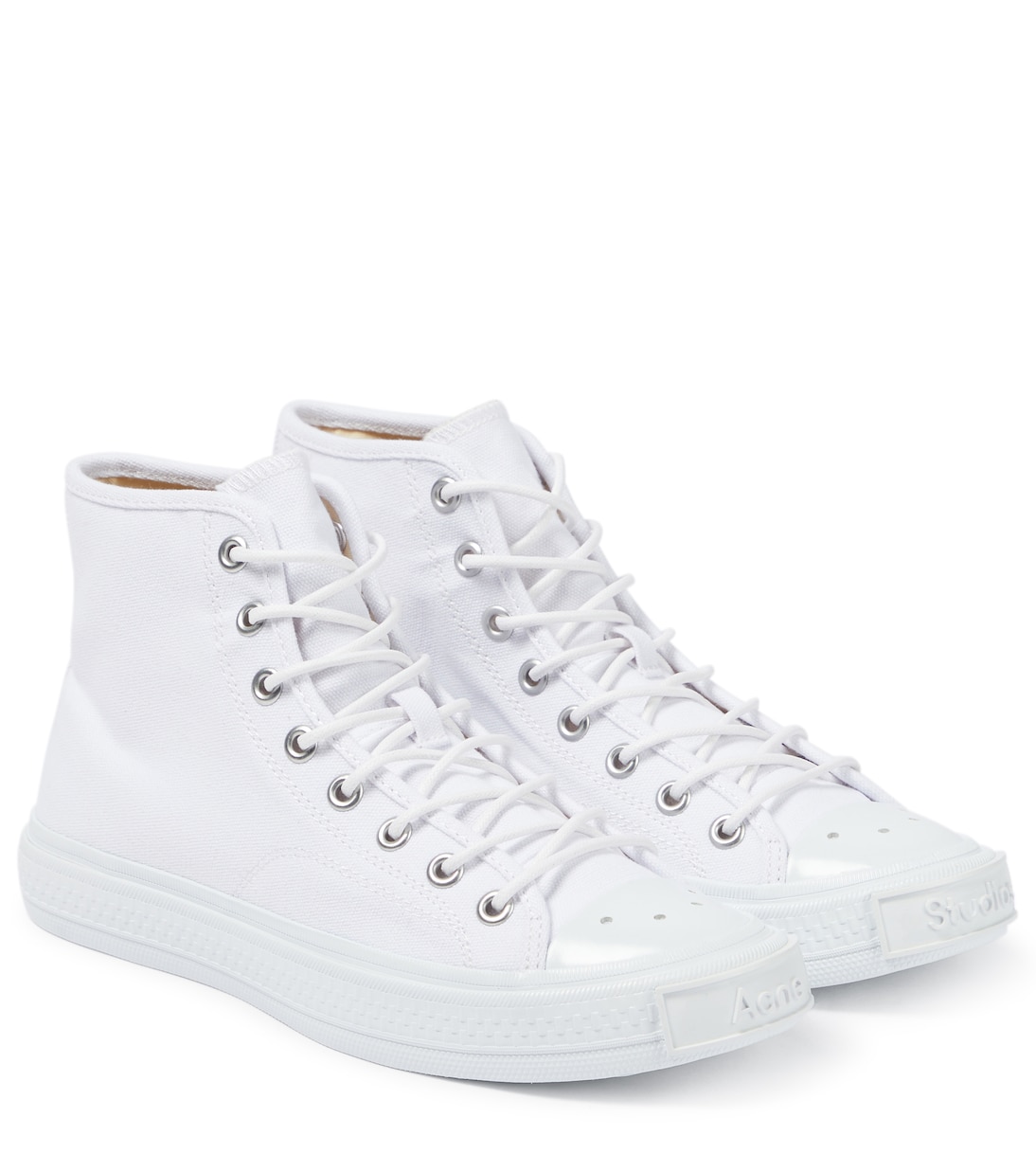 High-Top-Sneakers aus Canvas | Acne Studios
