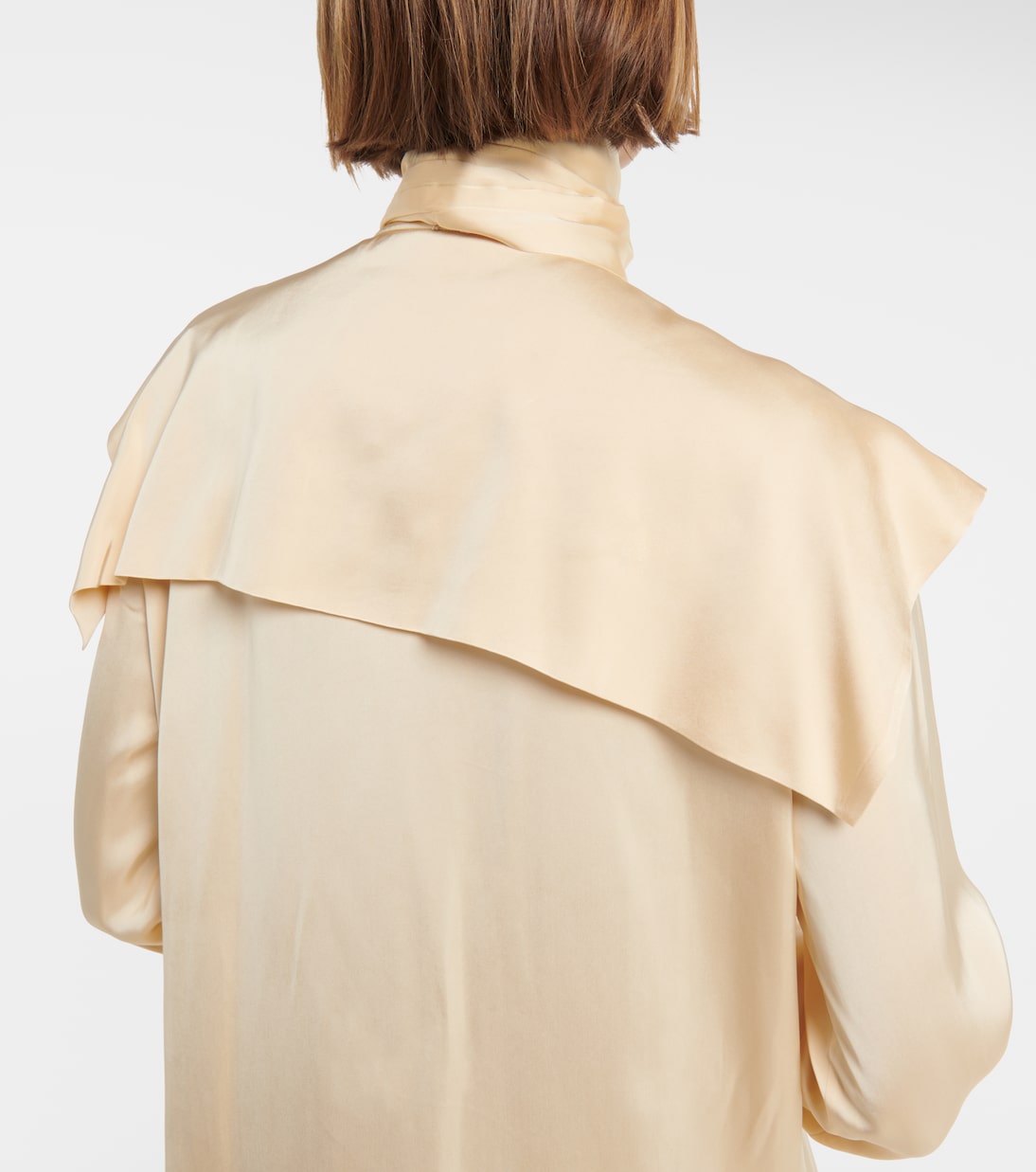 Hemdblusenkleid aus Satin | Jil Sander