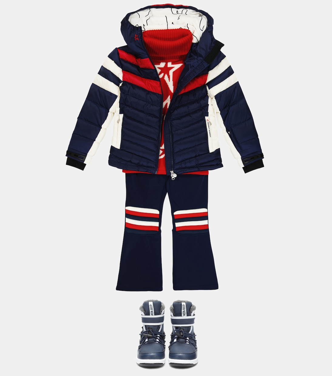 Star Dust wool turtleneck sweater | Perfect Moment Kids