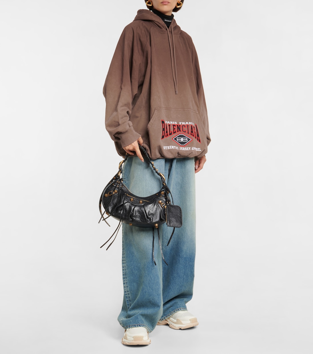 Sac Le Cagole Small en cuir | Balenciaga