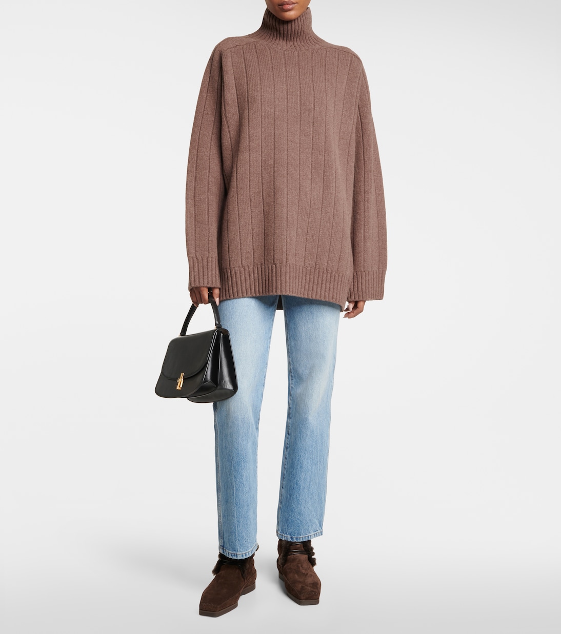 Rollkragenpullover aus Wolle und Kaschmir | Toteme