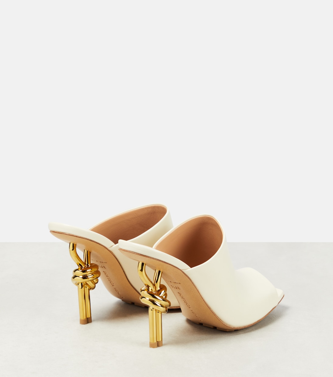 Mules Knot en cuir | Bottega Veneta
