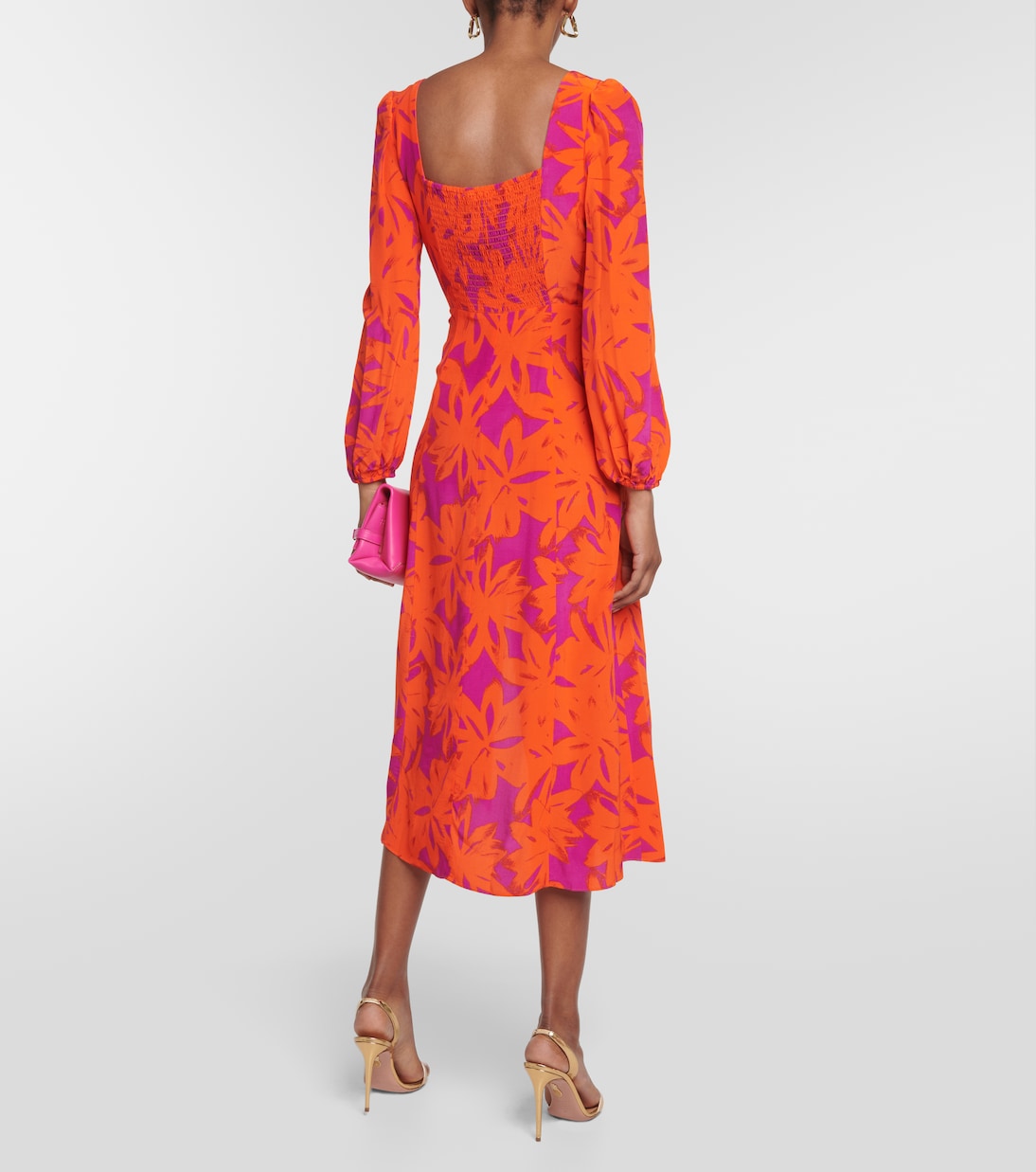 Evie floral midi dress | Diane von Furstenberg