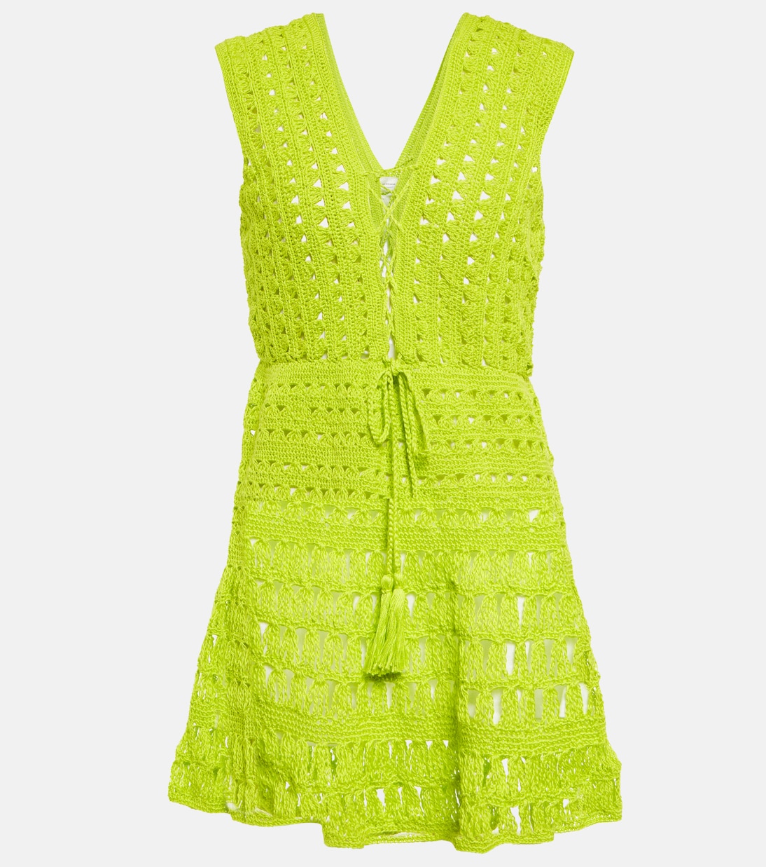 Miniabito Jennifer in crochet di cotone | Anna Kosturova
