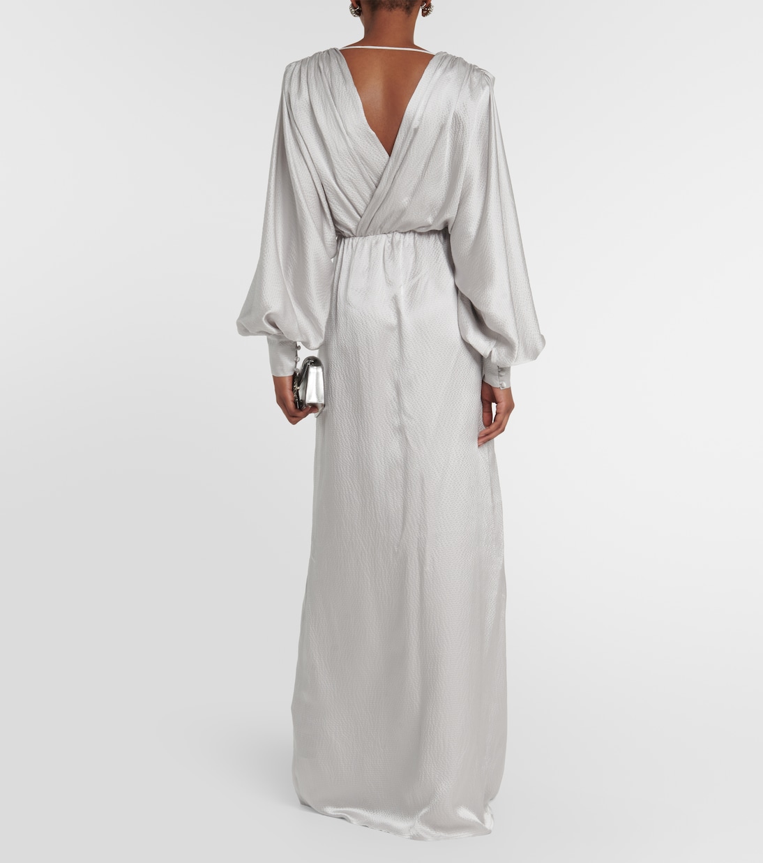 Bridal Vociare silk satin gown | Max Mara