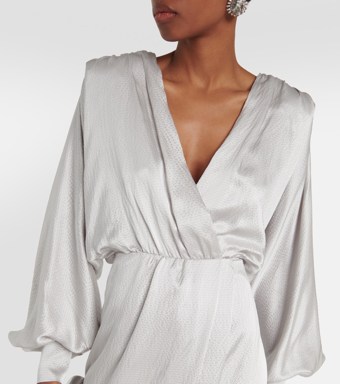 Bridal Vociare silk satin gown | Max Mara