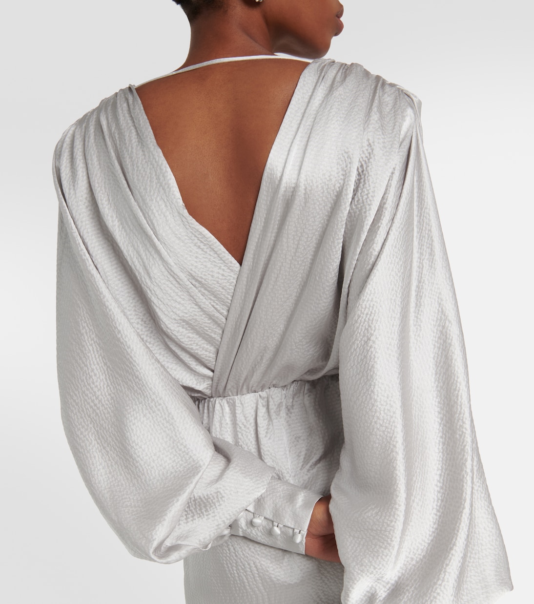 Bridal Vociare silk satin gown | Max Mara