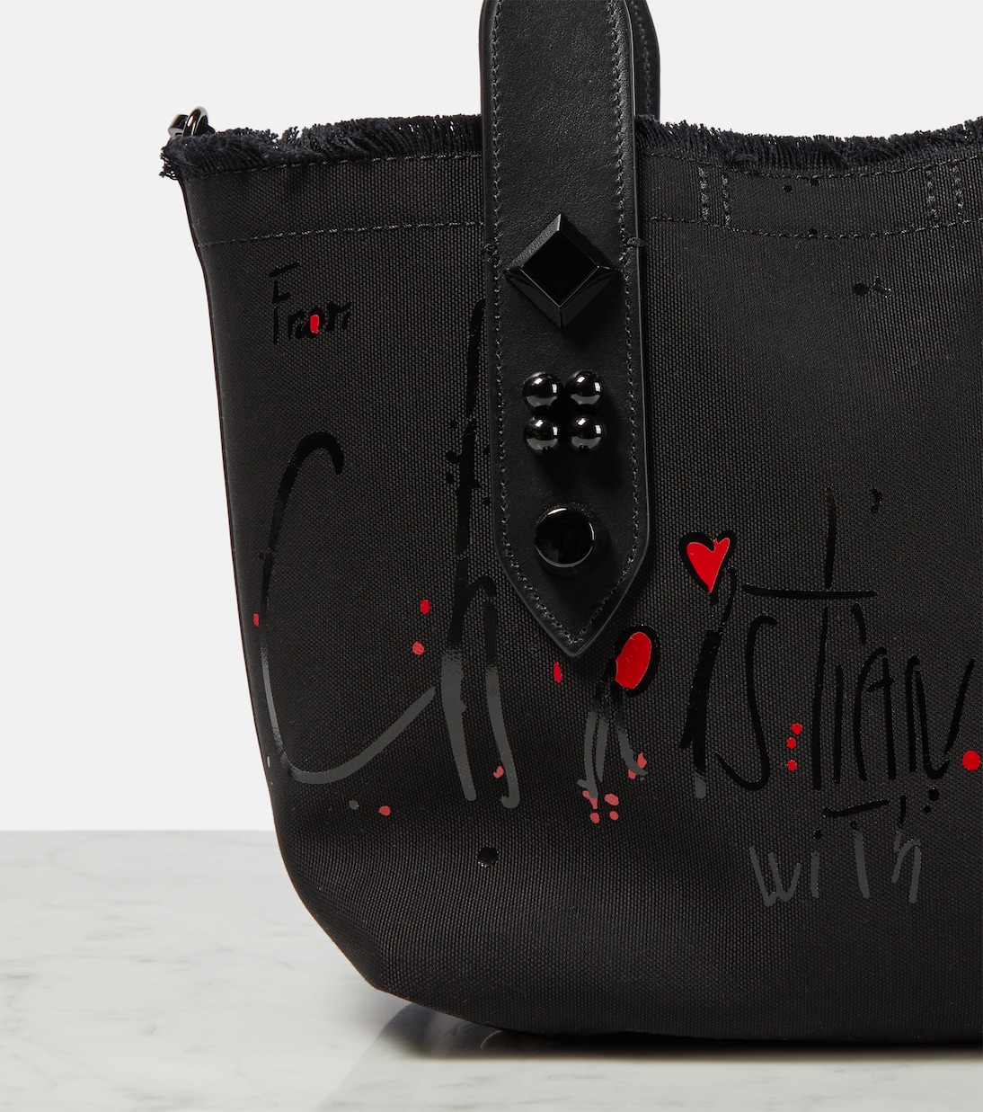 Borsa Frangibus Small in canvas | Christian Louboutin