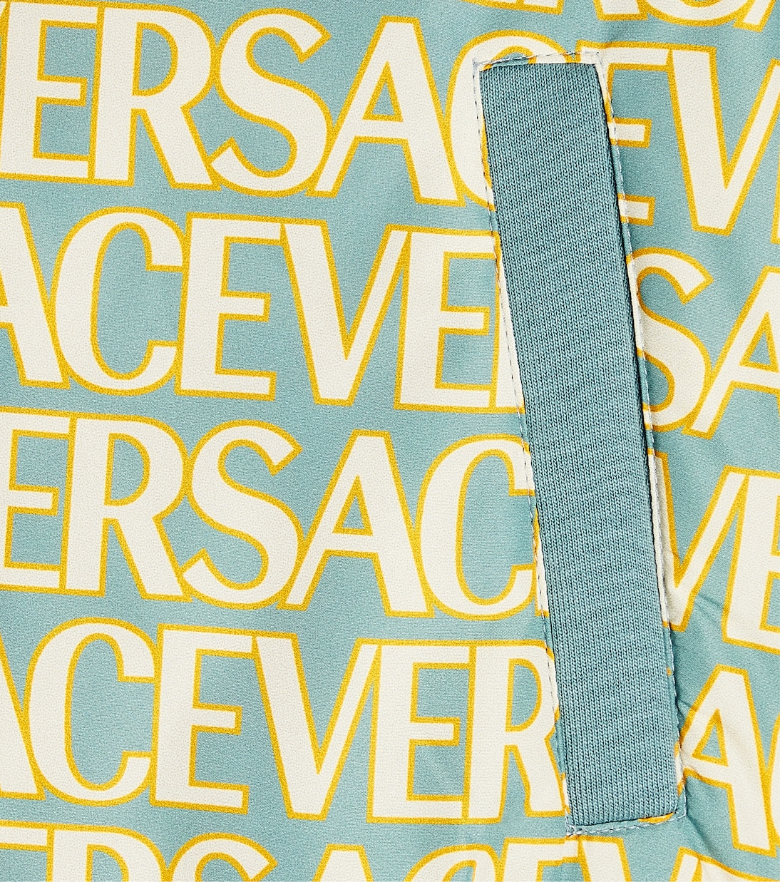 Chaqueta bomber acolchada con logo | Versace Kids