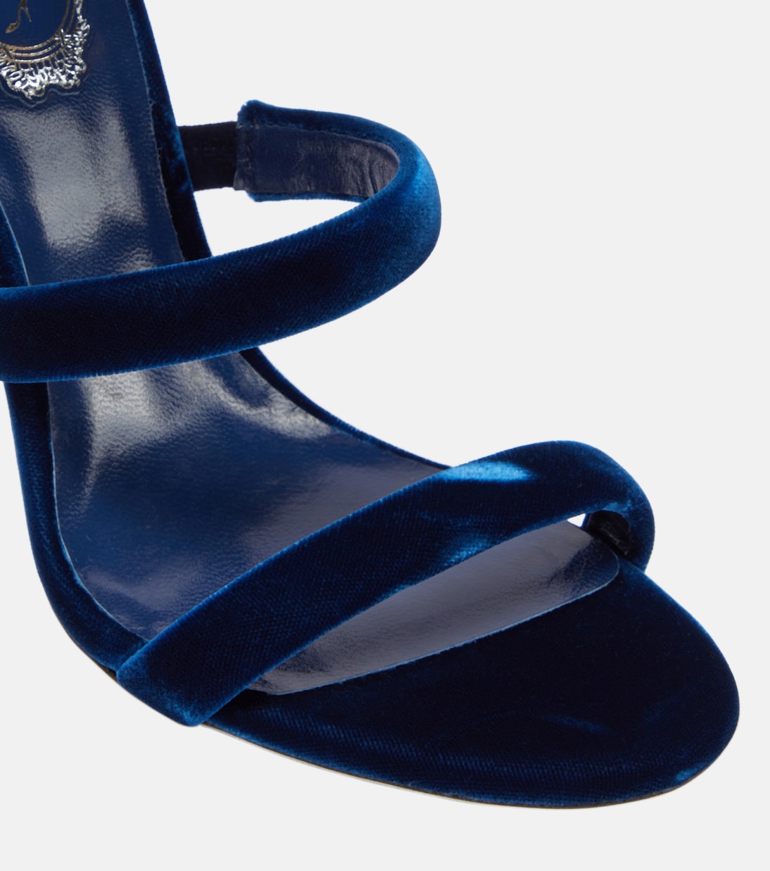 Sandalen Cleo 105 aus Samt | Rene Caovilla