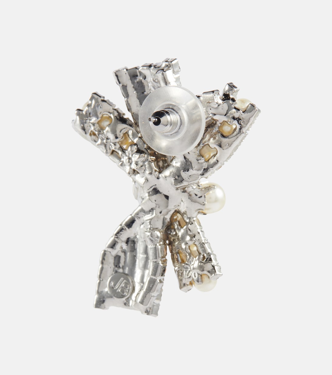 Simone Swarovski® crystal and faux pearl earrings | Jennifer Behr