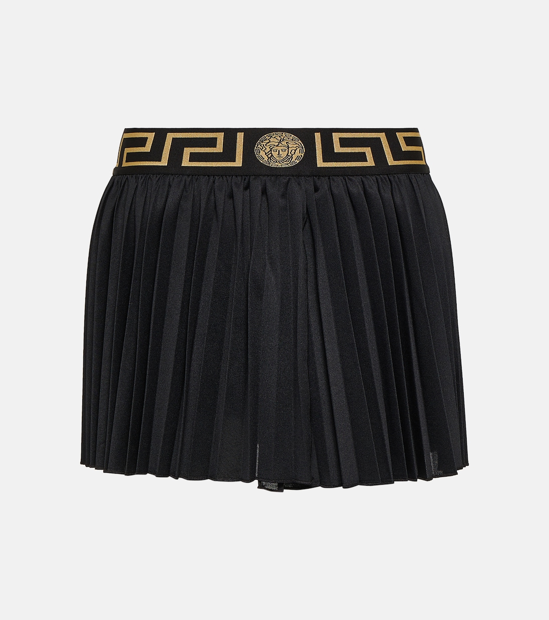 Minifalda Greca plisada | Versace