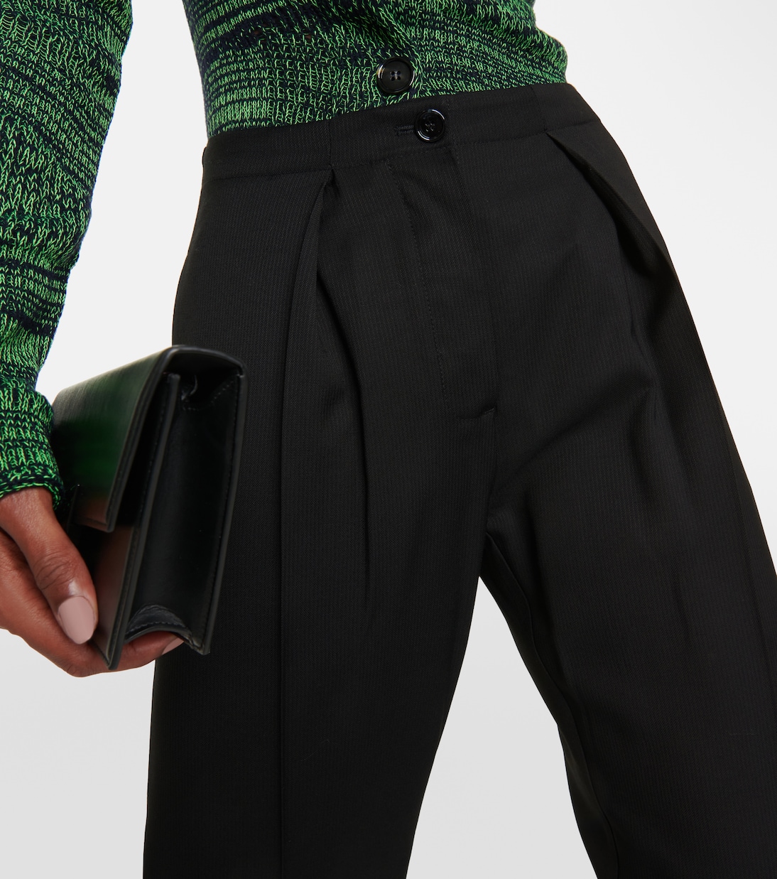 Pantaloni a gamba larga e vita alta | Acne Studios