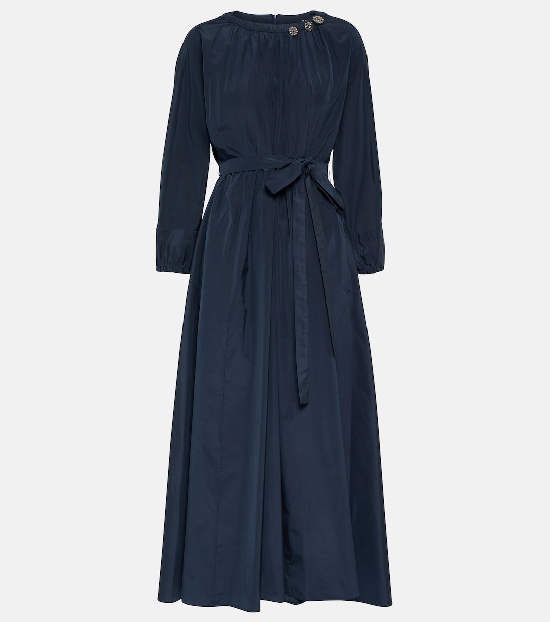 Capo pleated denim midi dress | 'S Max Mara
