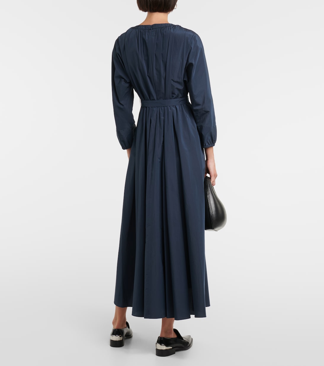 Capo pleated denim midi dress | 'S Max Mara