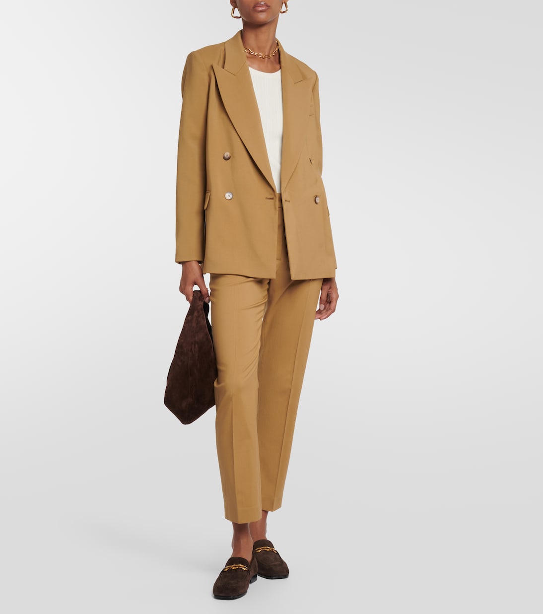 Double-breasted wool blazer | Joseph