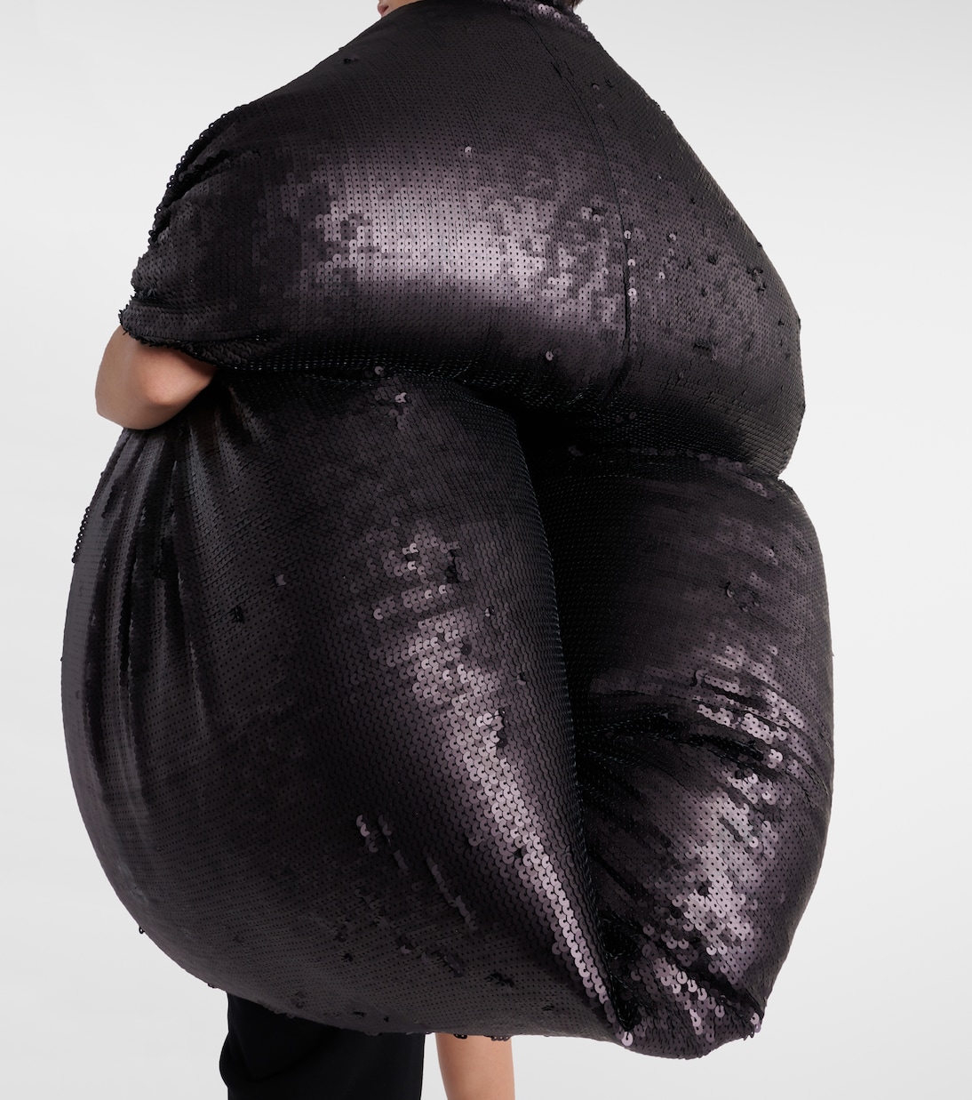 Daunenjacke mit Pailletten | Rick Owens