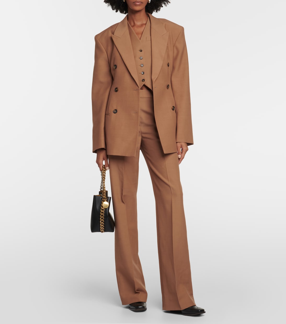 Cropped-Weste aus Wolle | Stella McCartney