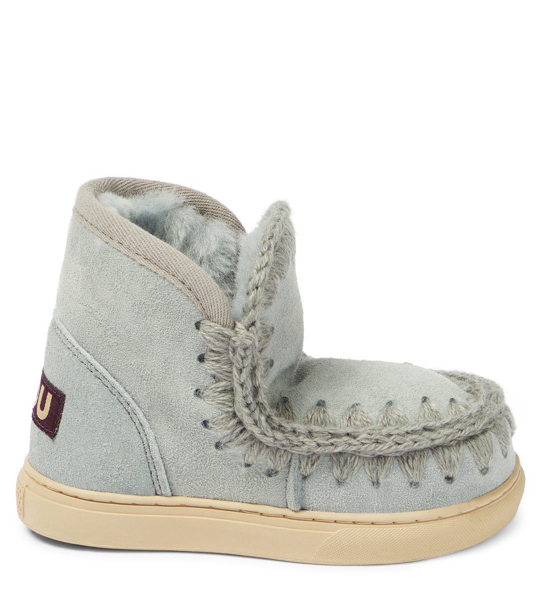 Sneakers in suede e shearling | Mou Kids