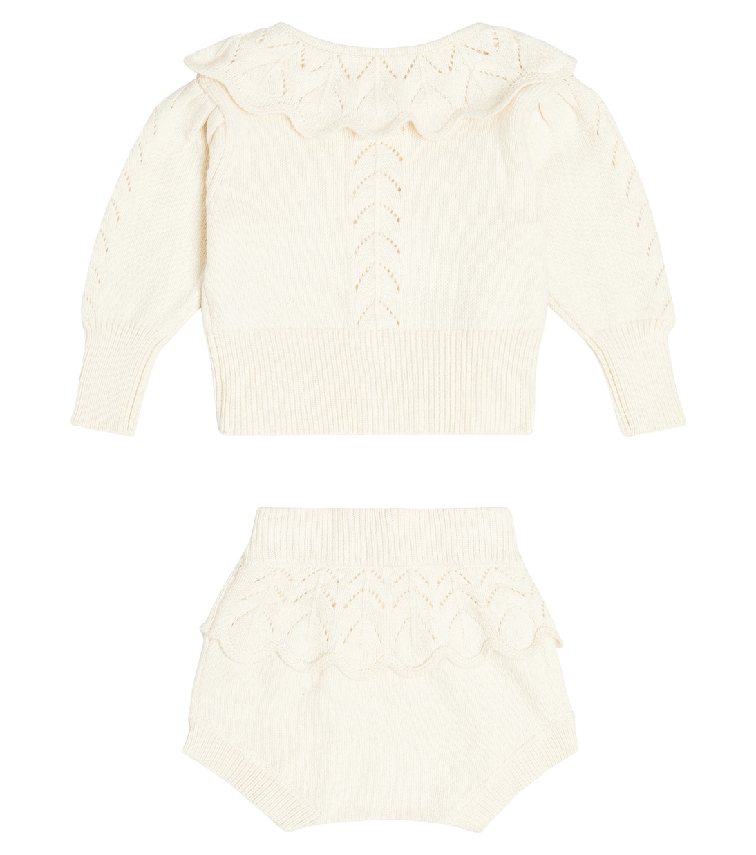 Baby- Set Cardigan e shorts Francesca | C'era Una Volta