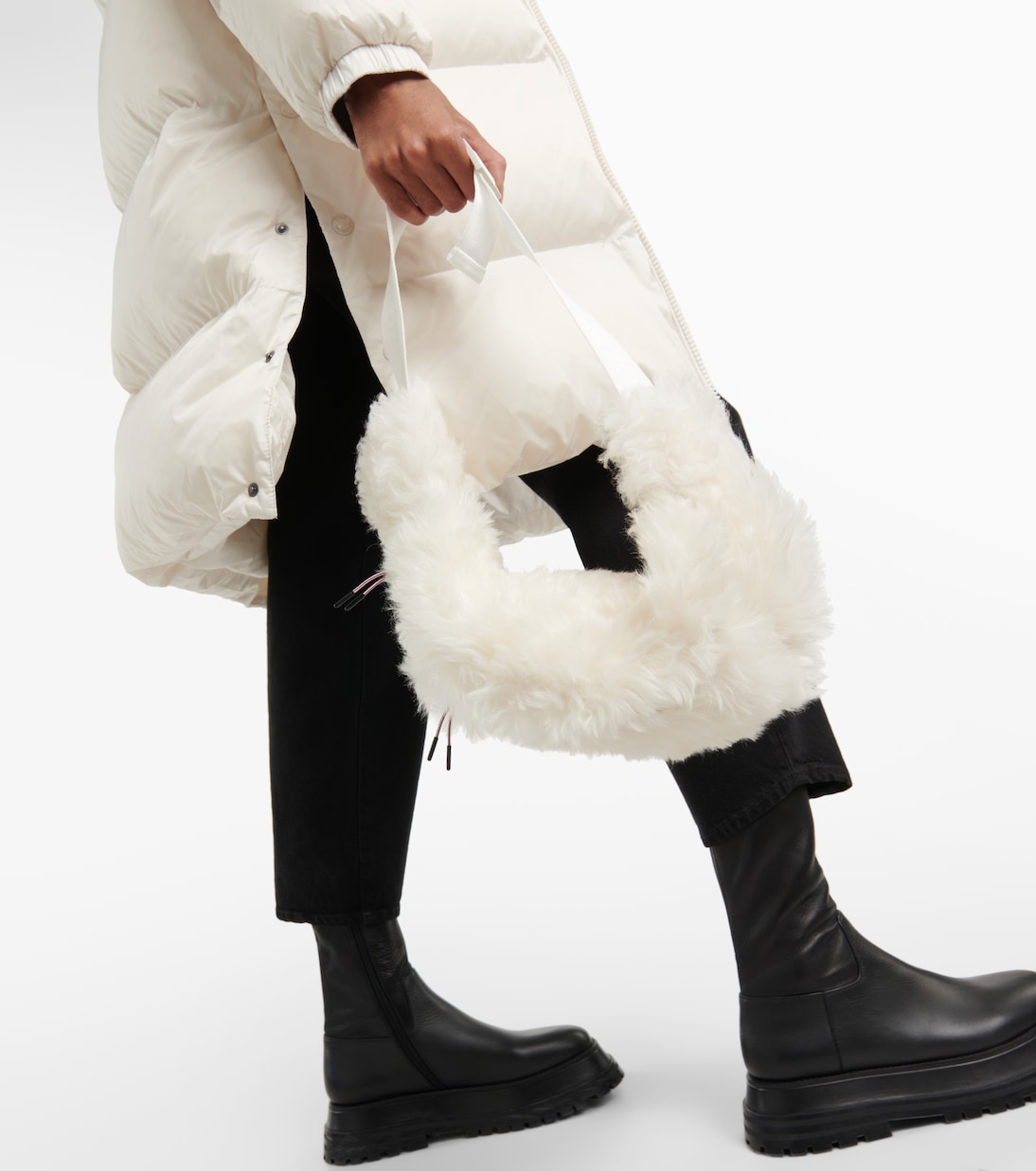 Marsupio in shearling | Yves Salomon