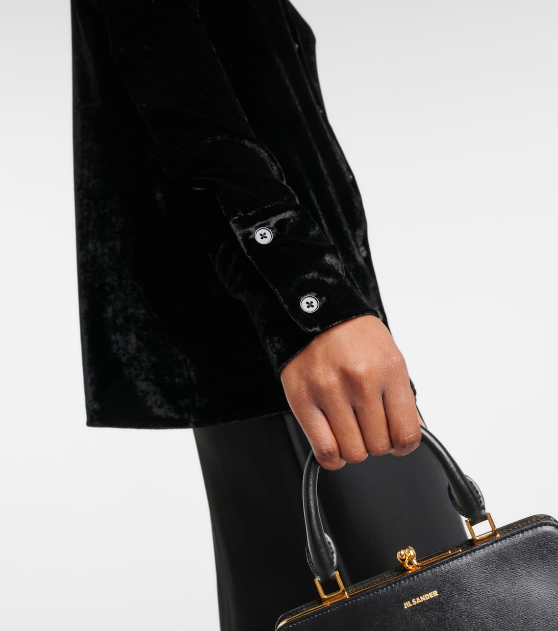 Camisa de terciopelo | Jil Sander