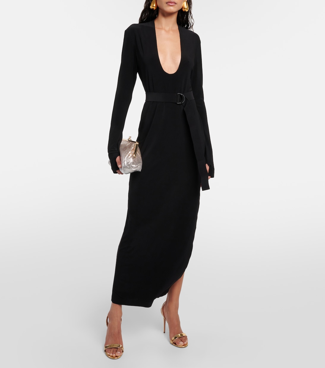 Maxikleid aus Jersey | Norma Kamali