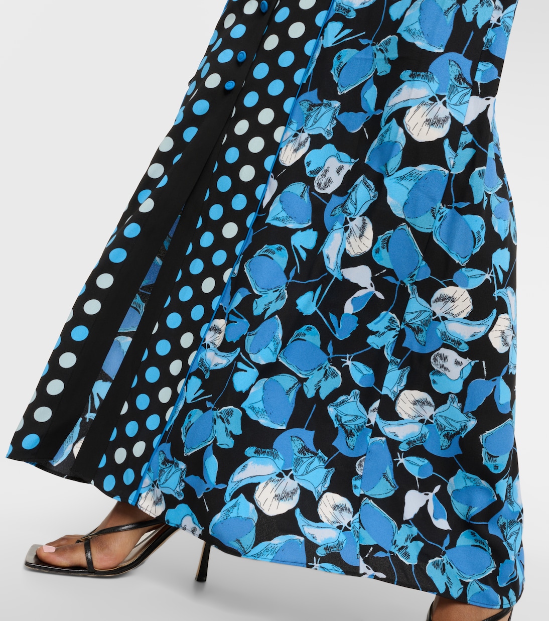 Bedrucktes Maxikleid Joshua aus Crêpe | Diane von Furstenberg