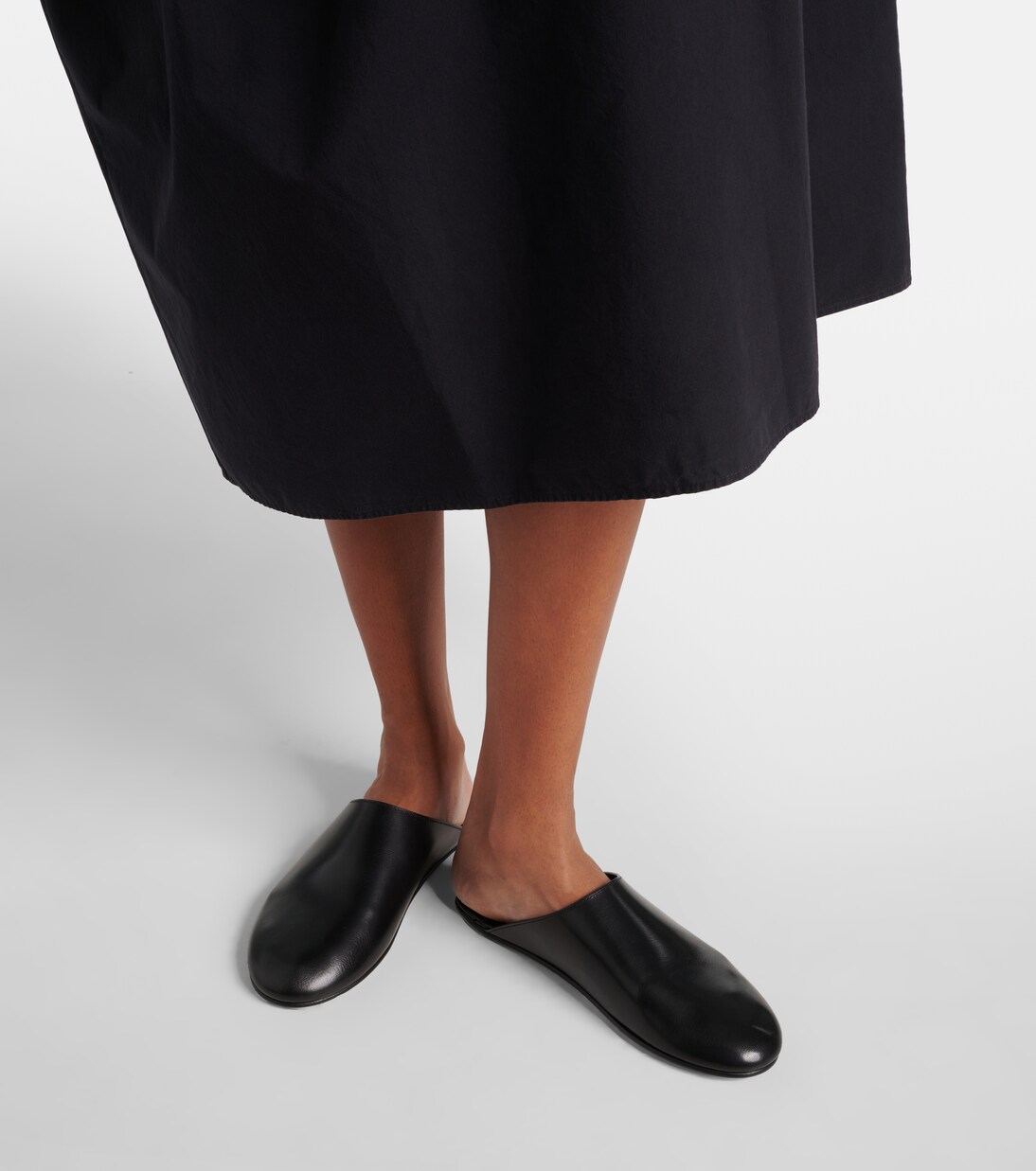 Mules Dante en cuir | The Row