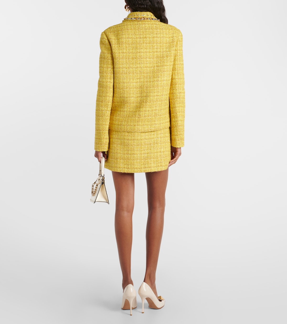 Veste en tweed à ornements | Valentino