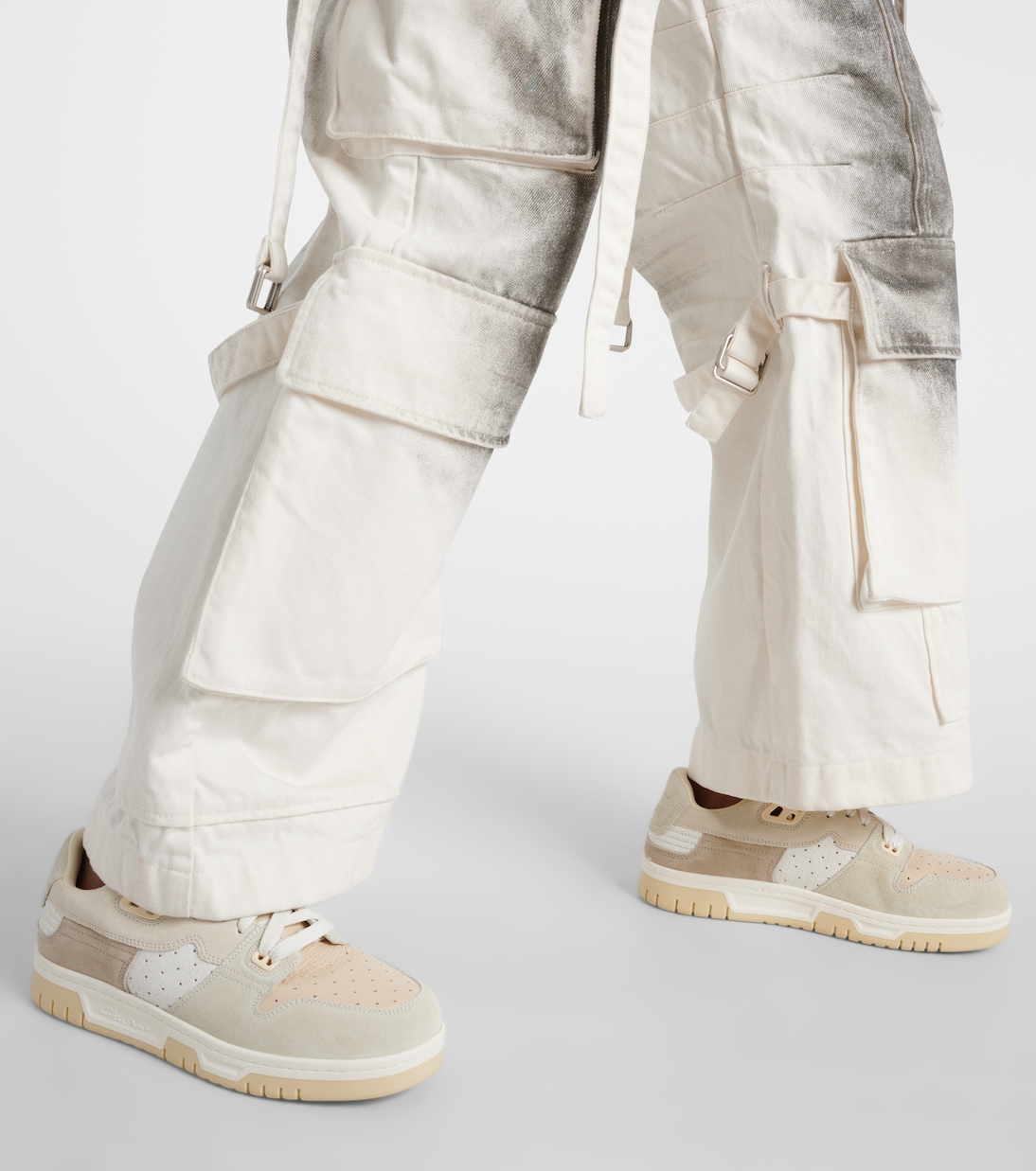 Leather low-top sneakers | Acne Studios