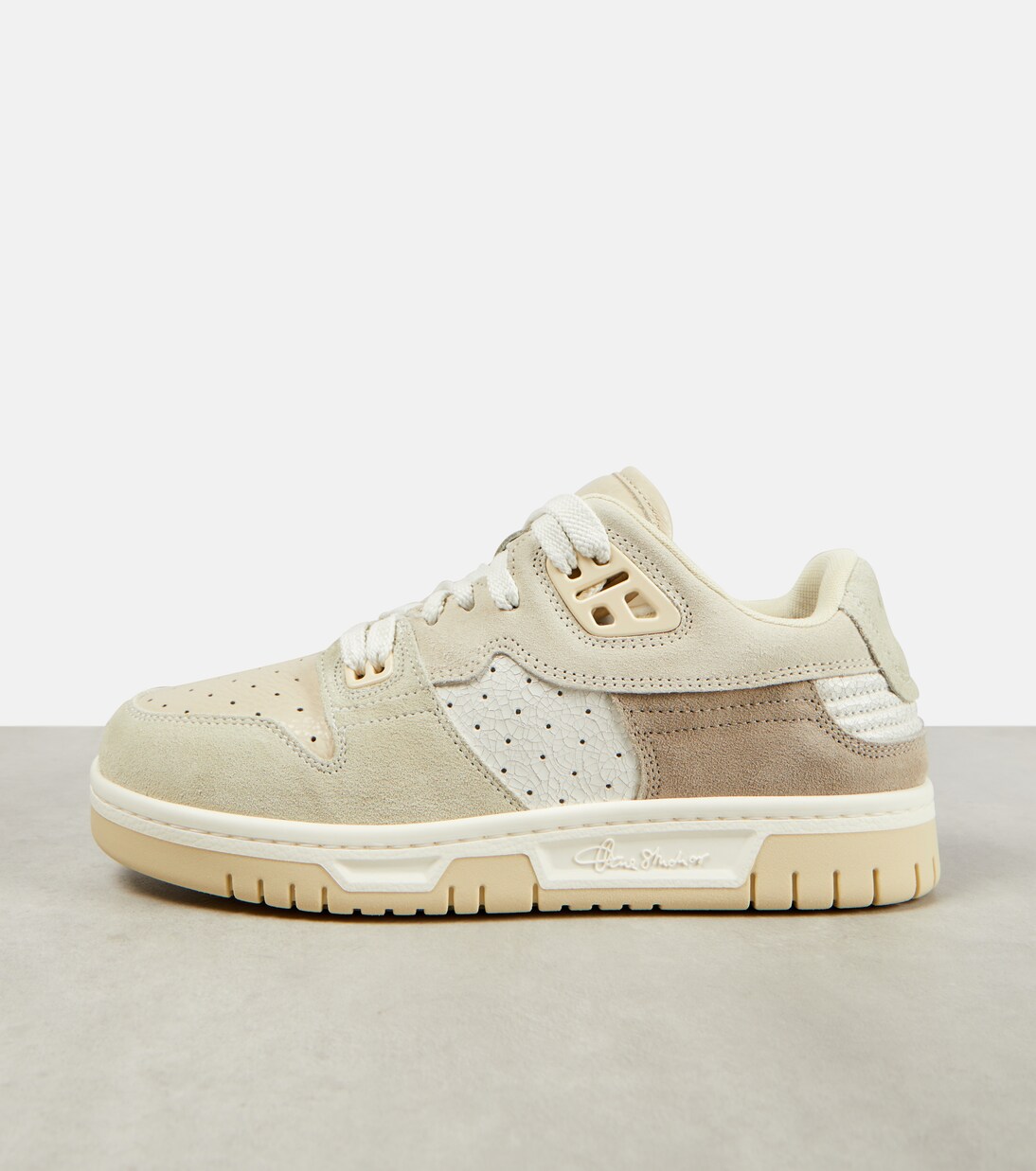 Leather low-top sneakers | Acne Studios